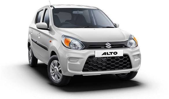 Maruti Alto 800 self drive car rental in Kashmir